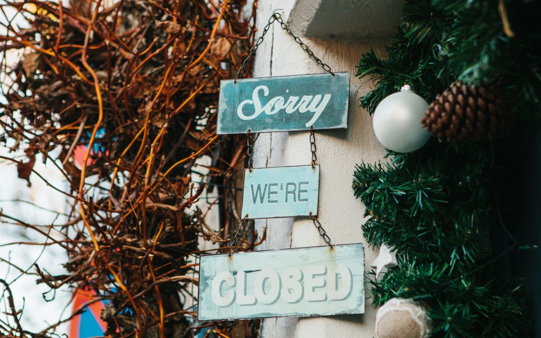 Closed For Christmas